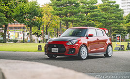 クルマ好き夫婦が選んだファミリーカーは『走るのが楽しい』スイフトスポーツ