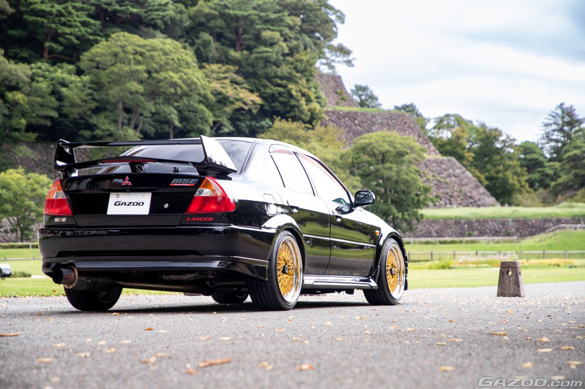 GAZOO愛車取材会の会場であり石川県政記念 しいのき迎賓館で取材した三菱・ランサーエボリューションVI(CP9A)