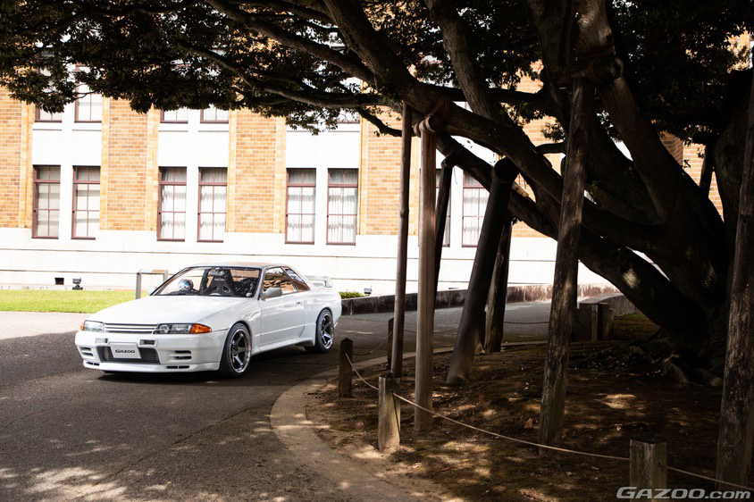 GAZOO愛車取材会の会場であり石川県政記念 しいのき迎賓館で取材した日産・スカイラインGT-R