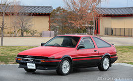 美しい姿を保ち37年間を共に過ごしてきたAE86との日々