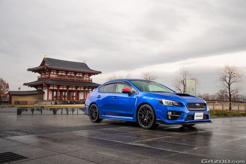 GAZOO愛車取材会の会場である平城京朱雀門ひろばで取材したスバル・WRX S4 tS NBR CHALLENGE PACKAGE(VAG)