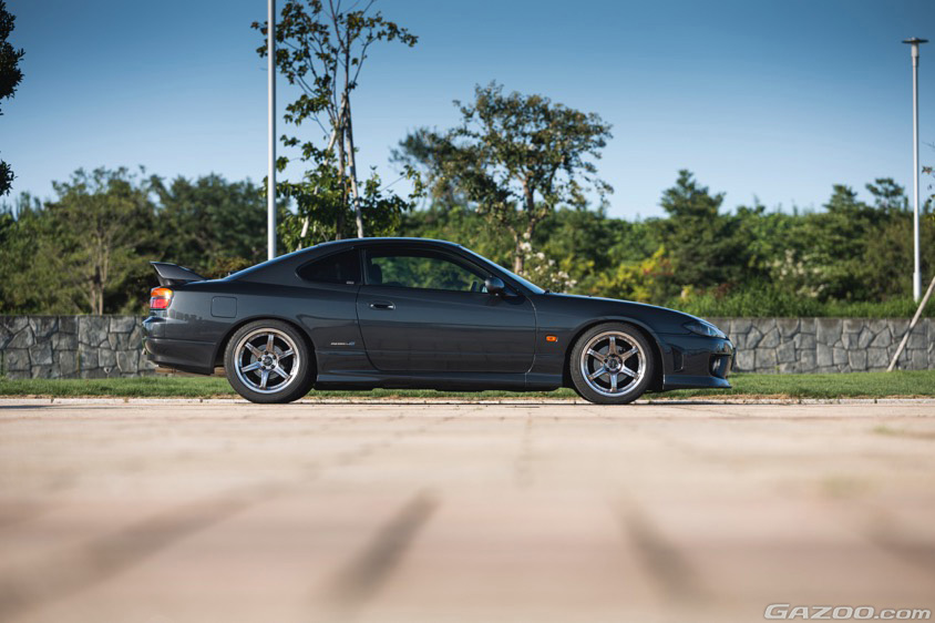 GAZOO愛車取材会の会場である富山県射水市の海王丸パークで取材した日産・シルビア(S15)