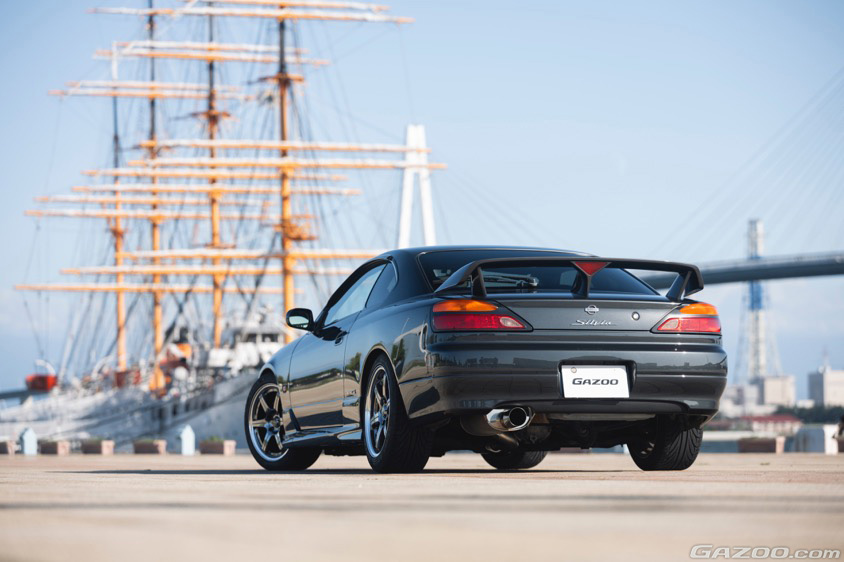 GAZOO愛車取材会の会場である富山県射水市の海王丸パークで取材した日産・シルビア(S15)