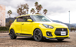ディーラー仕立てのカスタム仕様で楽しむスイフトスポーツ