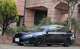 ビートの効いたサウンドがお気に入り レガシィツーリングワゴンで日本全国どこまでも