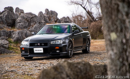 憧れ続けたスカイラインGT-R。そのドッシリとした走行安定性に感服!