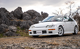 サーキット走行や父とのラリー参加など思い出が満載。使いこなせるパワーとサイズ感が“ちょうどイイ”CR-X