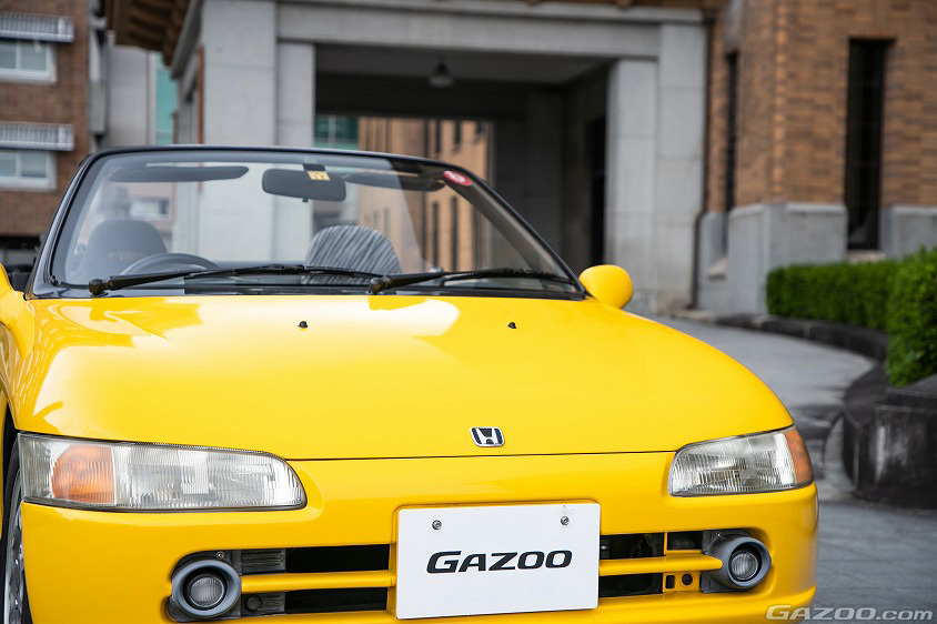 ホンダ　ビート　フロントバンパー　PP1 イエロー ホンダ ビート フロントバンパー PP1 イエロー 黄ビ～のバンパー加工