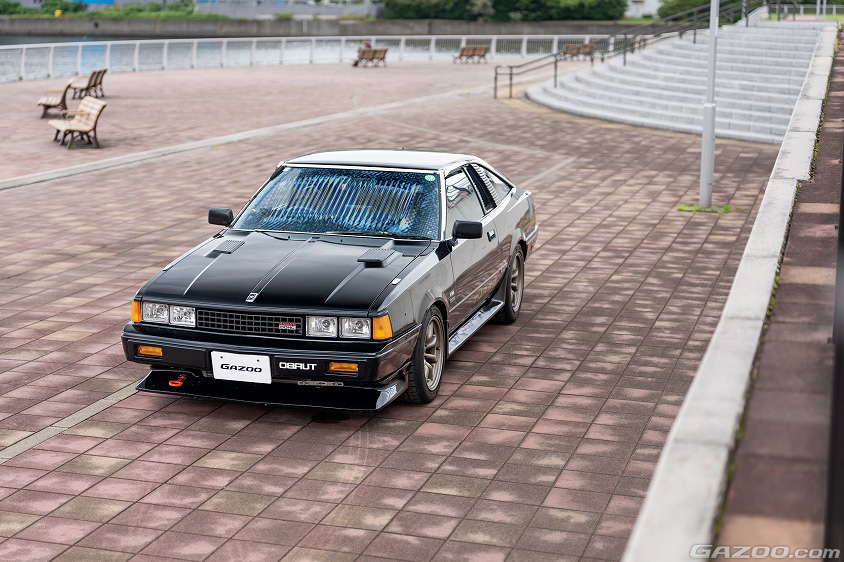 GAZOO愛車取材会の会場である千葉県の『さんばしひろば』で取材した日産・シルビア(KS110改型)