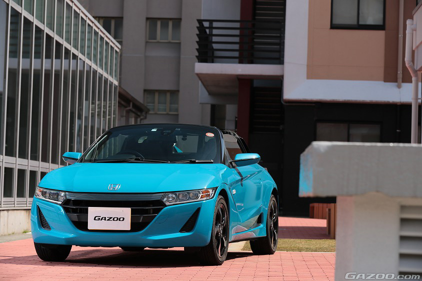 GAZOO愛車取材会の会場である福井大学 文京キャンパスで取材したホンダ・S660 α(JW5型)