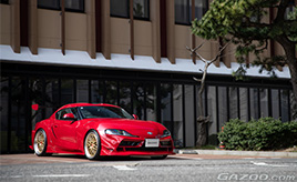 愛車は自分の個性や想いを表現する大切なパートナー。“懐の深い”真紅のスープラが彩る日常