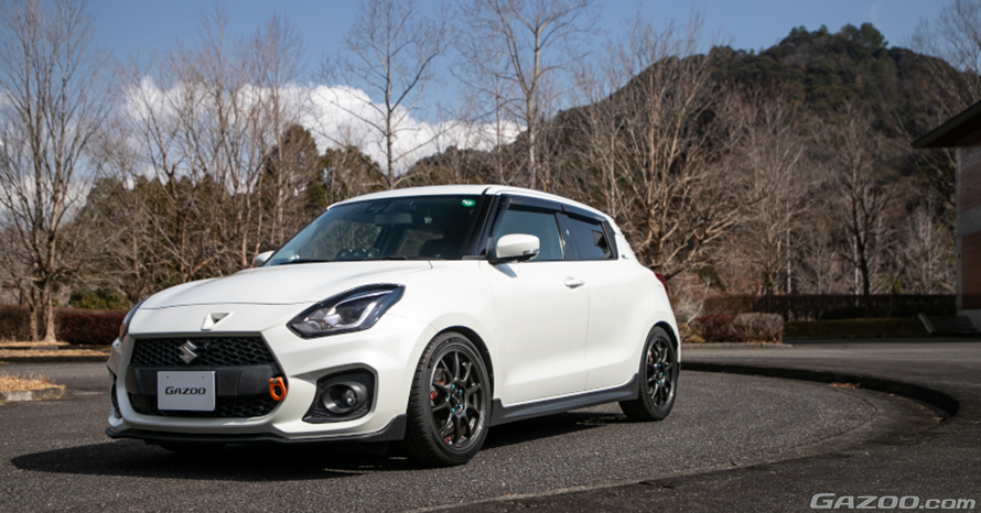 500km走行！バリ溝 ZC33S スイフトスポーツ 純正タイヤ・ホイール