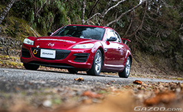 上司からの誘いでラリーを知り、愛機RX-8で走る楽しさを味わう