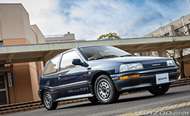 「修理不能の日が来るまで乗り続けます!」新車購入から34年を共に過ごしてきた相棒 シャレード