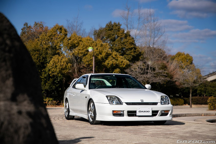 GAZOO愛車取材会の会場である倉敷スポーツ公園で取材したホンダ・プレリュードSi 4WS(BB7型)