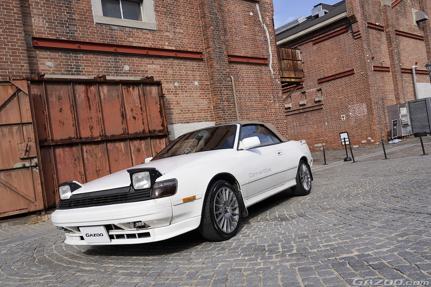 GAZOO愛車取材会の会場であるジーライオンミュージアムで取材したトヨタ・4代目セリカコンバーチブル