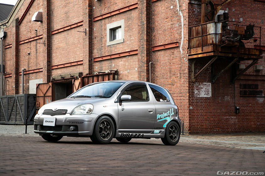 GAZOO愛車取材会の会場であるジーライオンミュージアムで取材したトヨタ・ヴィッツRS(NCP13)