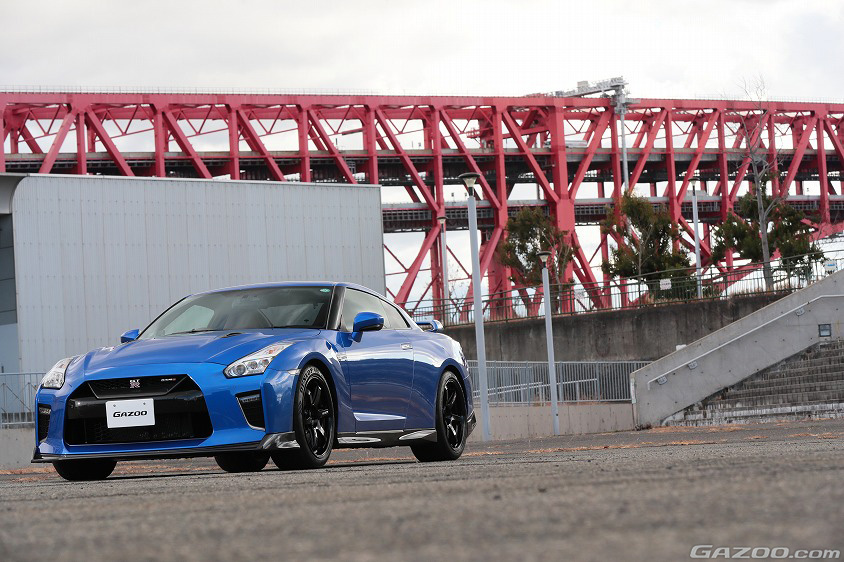 GAZOO愛車取材会の会場であるジーライオンミュージアムで取材した日産・GT-R（R35型）