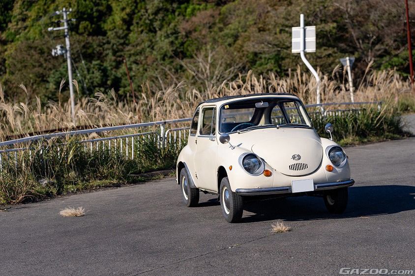 宮城県石巻市のオシカーズのミーティングで取材したスバル360