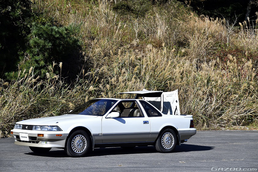 宮城県石巻市のオシカーズのミーティングで取材したトヨタ・トヨタソアラ3.0GTエアロキャビン(MZ20型)