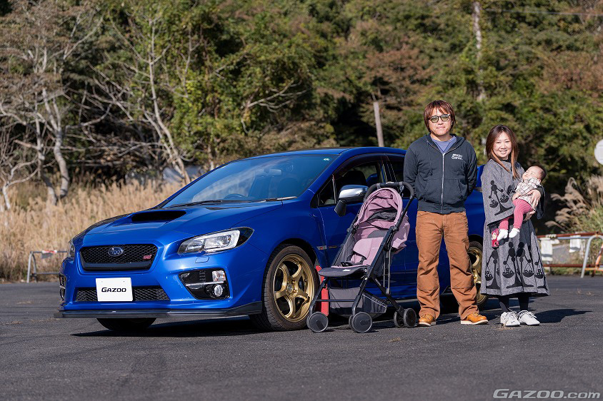 宮城県石巻市のオシカーズのミーティングで取材したスバル・WRX STI