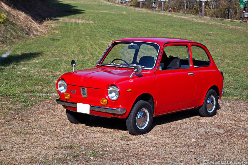 信州サンデーミーティングで取材させていただいたスバル・R-2