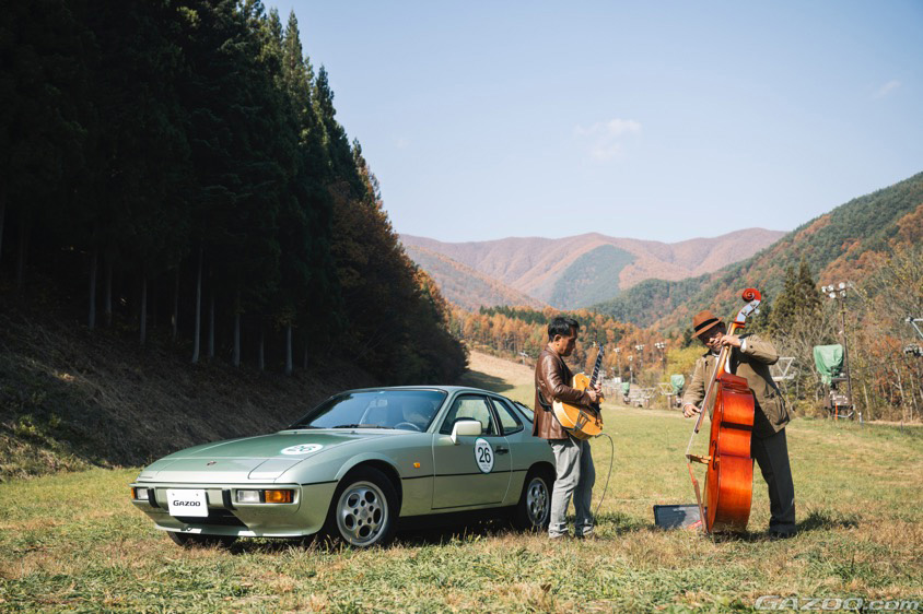 信州サンデーミーティングで取材させていただいたポルシェ924S