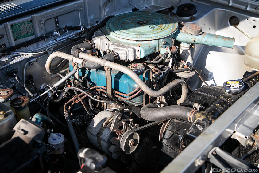 日産・バイオレット（2代目）のA型エンジン