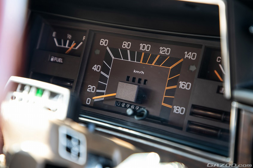 トヨタ・クラウン（6代目鬼クラ）のメーター