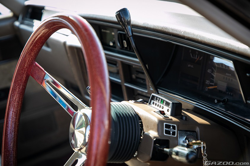 トヨタ・クラウン（6代目鬼クラ）のコラムシフト