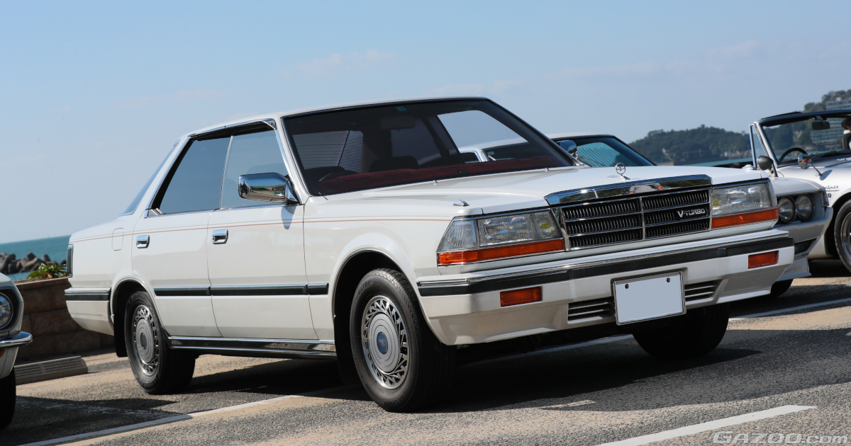 やっぱり角張った4ドアが好きなんですわ」。最初に憧れた日産 グロリア