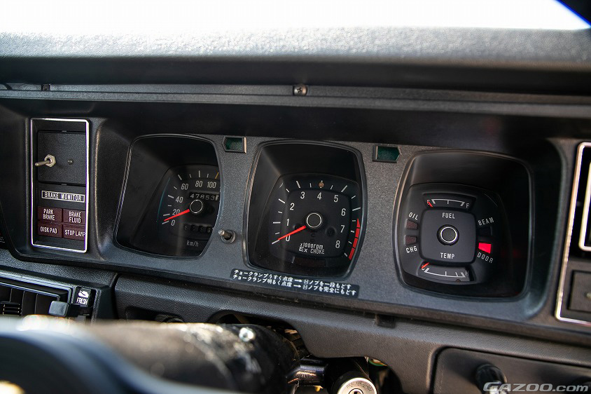 スバル・初代レオーネ1600RXのメーター