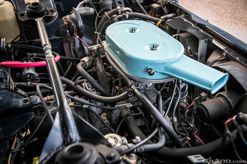スバル・初代レオーネ1600RXのエンジン