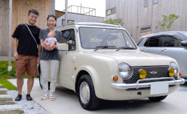 離れる日を想像したら泣いてしまう!?　家族と葉山の街を繋いでくれる最高の愛車　日産 パオ