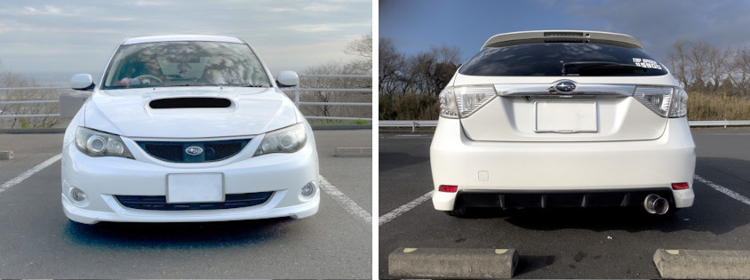 スバルのインプレッサ