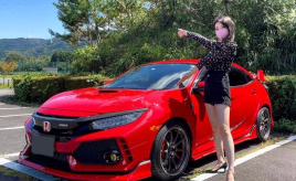 シビック タイプRの「全部が好き♡」。洗車女子系YouTuberが伝えたいクルマの魅力