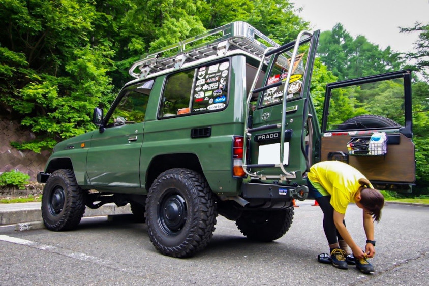 トヨタのランドクルーザープラド