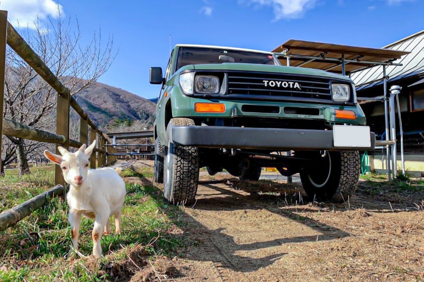 トヨタのランドクルーザープラド