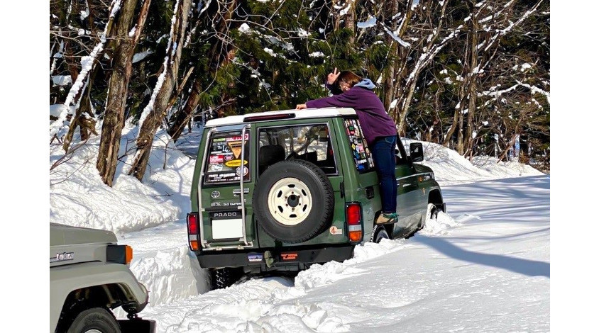 トヨタのランドクルーザープラド