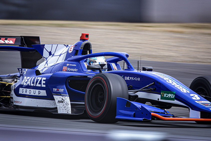 Ryota Futatsukaさんが撮影したスーパーフォーミュラの山下健太選手の走行写真