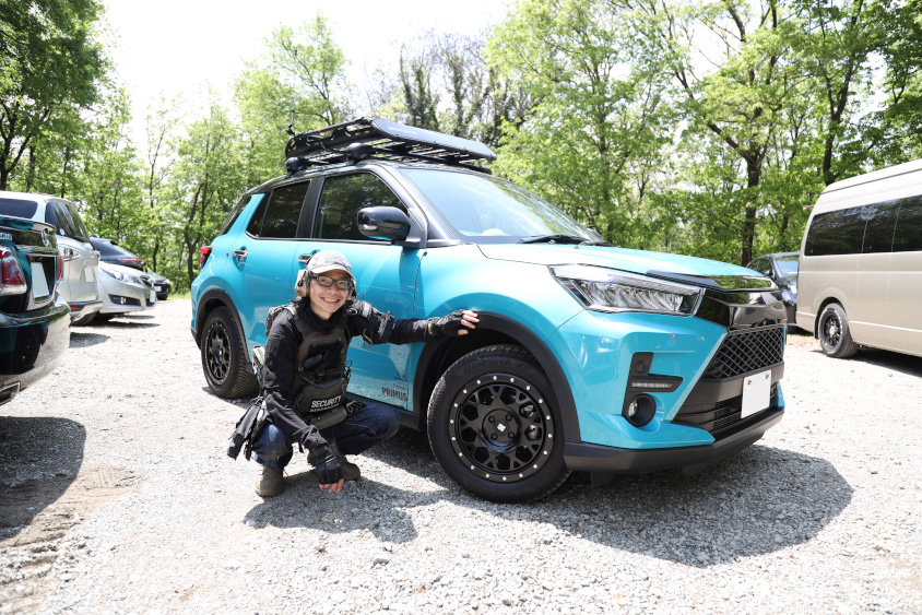 トヨタのライズとエンドケイプさん