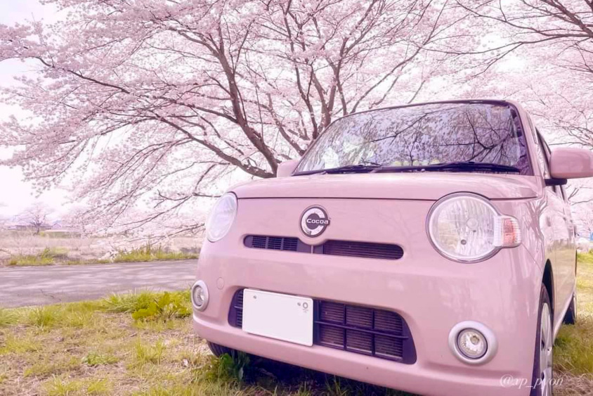 可愛いクルマが好き ふわふわで女の子らしいミラココア トヨタ自動車のクルマ情報サイト Gazoo