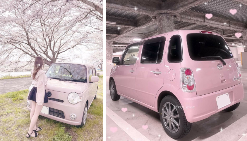 可愛いクルマが好き ふわふわで女の子らしいミラココア トヨタ自動車のクルマ情報サイト Gazoo 可愛いクルマが好き ふわふわで女の子らしいミラココア トヨタ自動車のクルマ情報サイト Gazoo