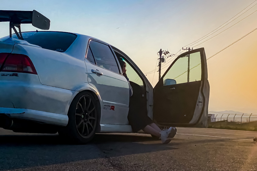 ホンダ・アコードの右リア