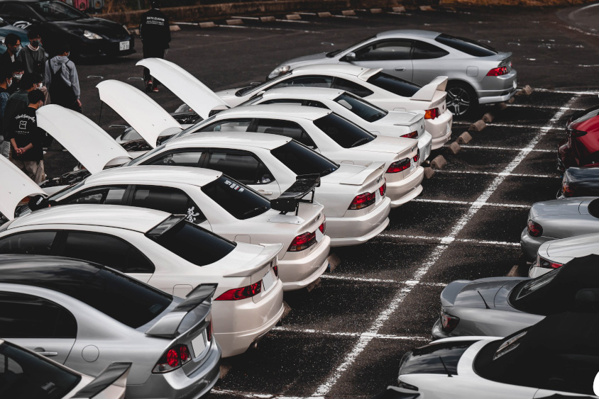 ホンダおオフ会(上から)