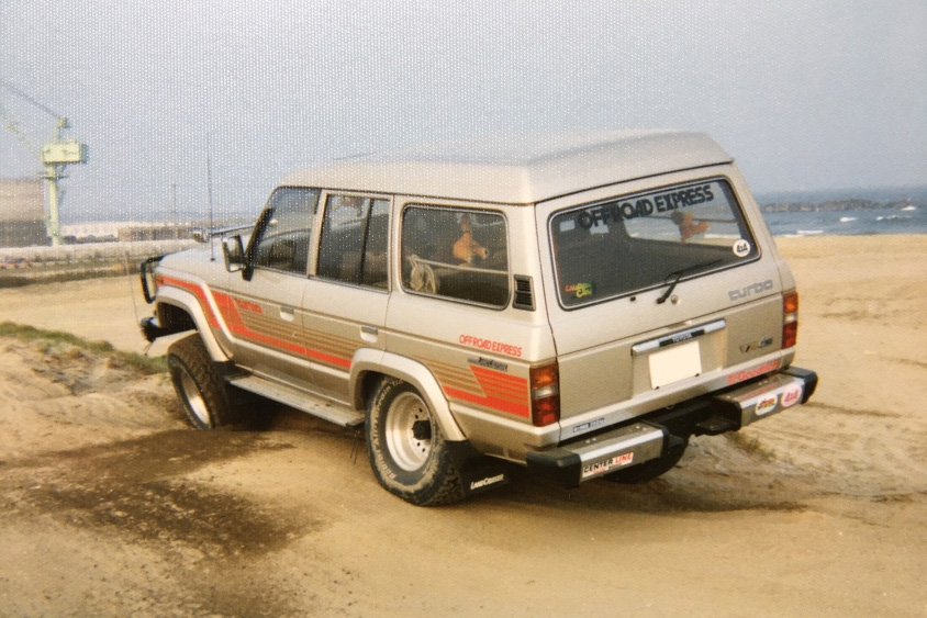 トヨタ・ランドクルーザー60のリア