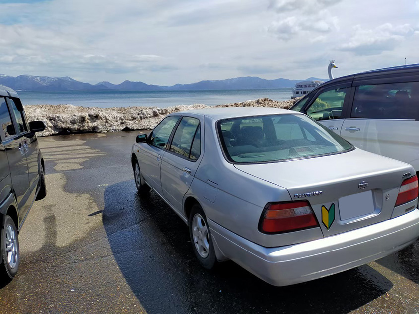 日産・ブルーバードのリア