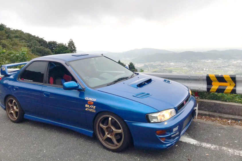 スバル・インプレッサWRX STI verⅣのドライブの様子