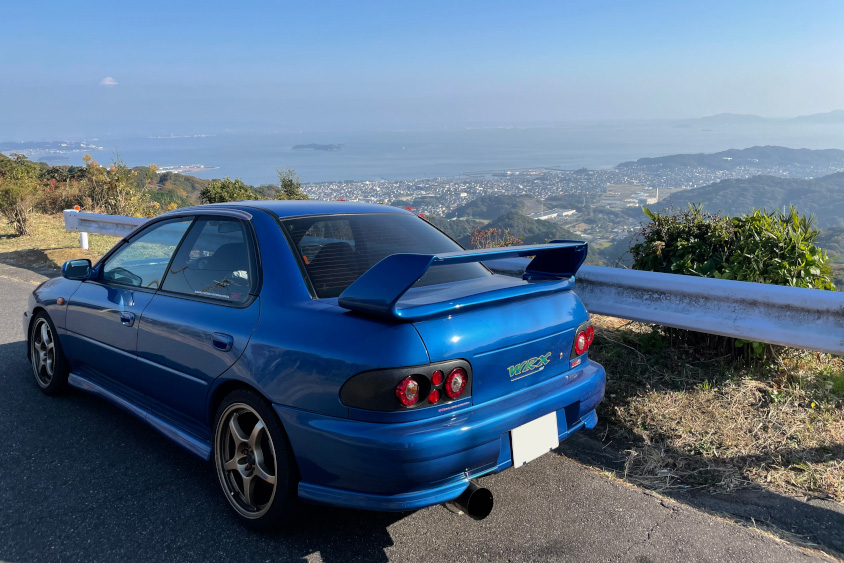 スバル・インプレッサWRX STI verⅣの左リア