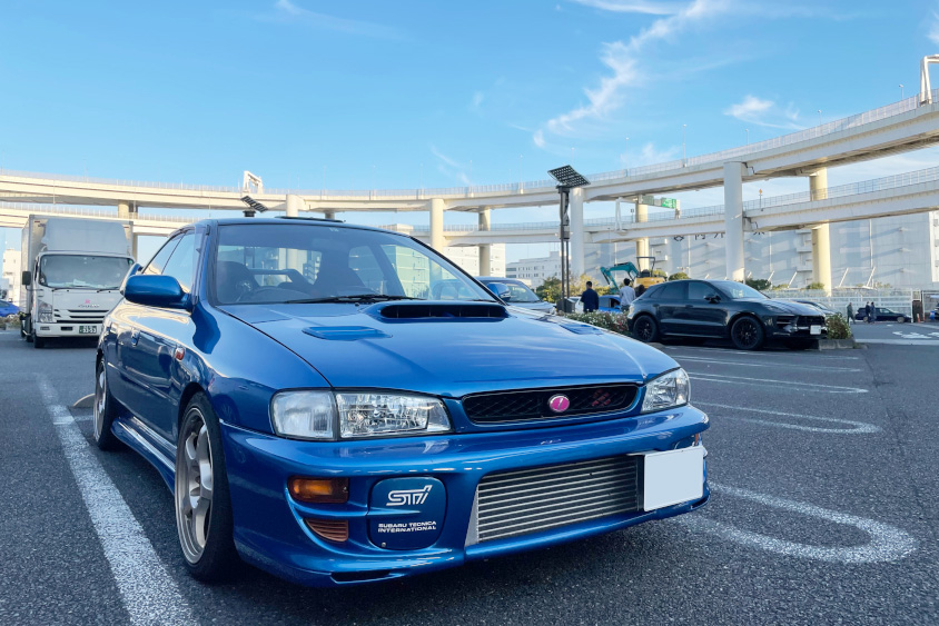 スバル・インプレッサWRX STI verⅣと大黒パーキングを訪問